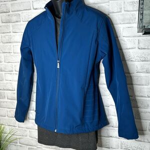 SPORTO Fleece Lined Blue Jacket Size Large